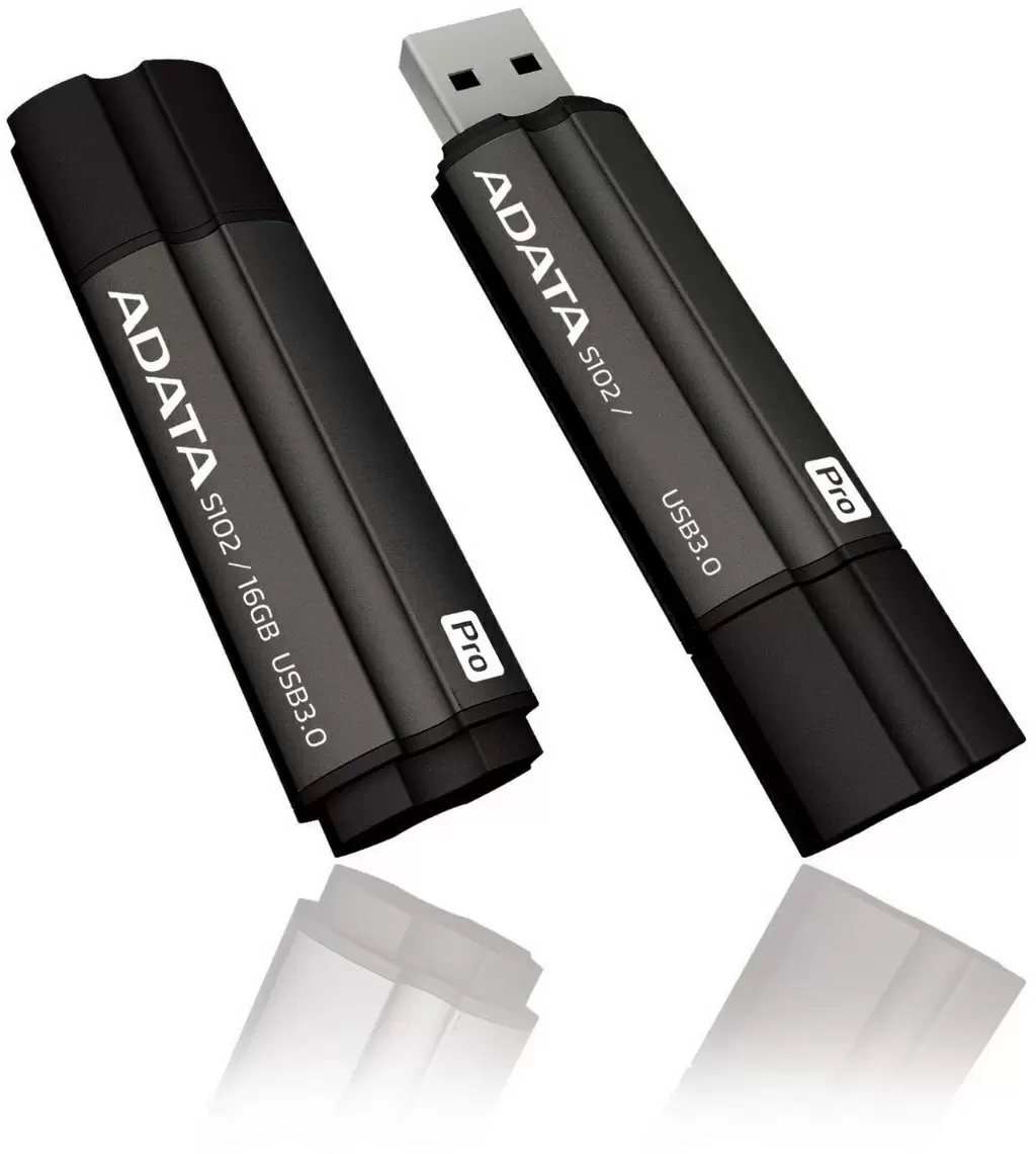 USB-флешка A-Data S102 Pro 256ГБ, серый
