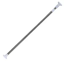 Карниз для ванны 4Life Shower Rod 140-260cm, серый