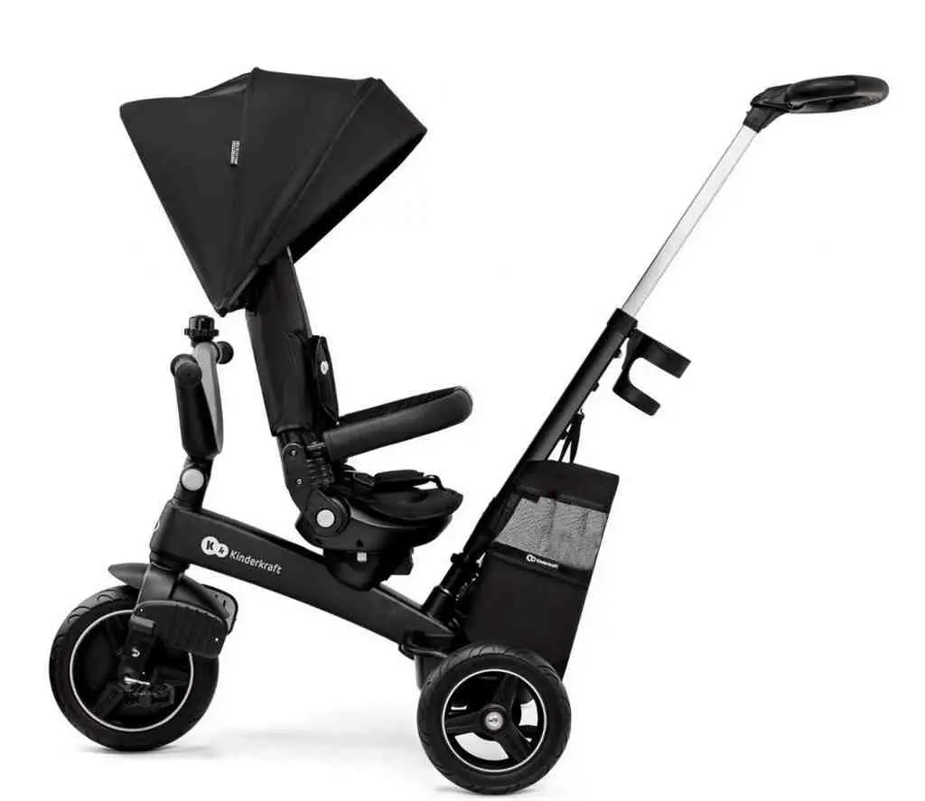 Детский велосипед KinderKraft Easytwist, черный