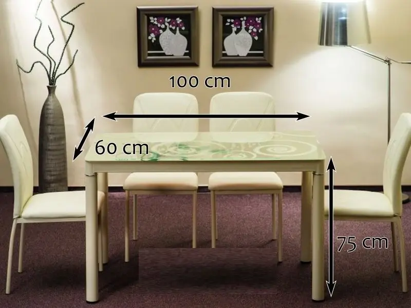 Masă Signal Damar 100x60cm, cremă pe tehnoparc.md Masă Signal Damar 100x60cm, cremă