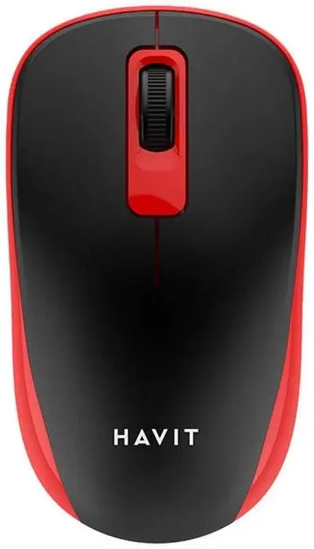 Мышка Havit MS626GT, черный/красный