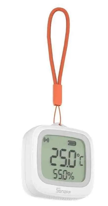 Stație meteo Sonoff SNZB-02WD, alb