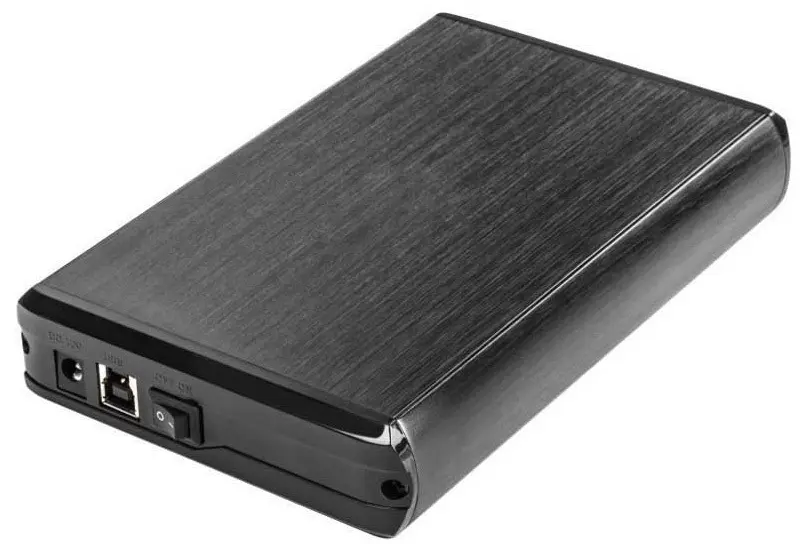 Карман для накопителя 3.5" Natec Rhino Aluminium, черный на tehnoparc.md Карман для накопителя 3.5" Natec Rhino Aluminium, черный