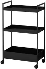 Стол сервировочный IKEA Nissafors 50.5x30x83см, черный