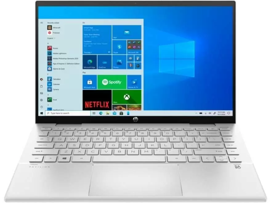 Laptop HP Pavilion 14 x360 14-ek0018ci (14"/FHD/Core i5-1235U/16GB/512GB/Intel Iris Xe), argintiu