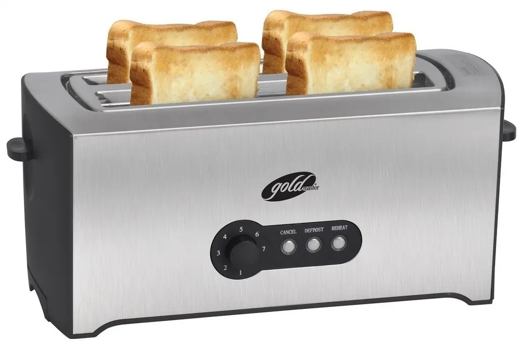Prăjitor de pâine Goldmaster GTR 7400, inox