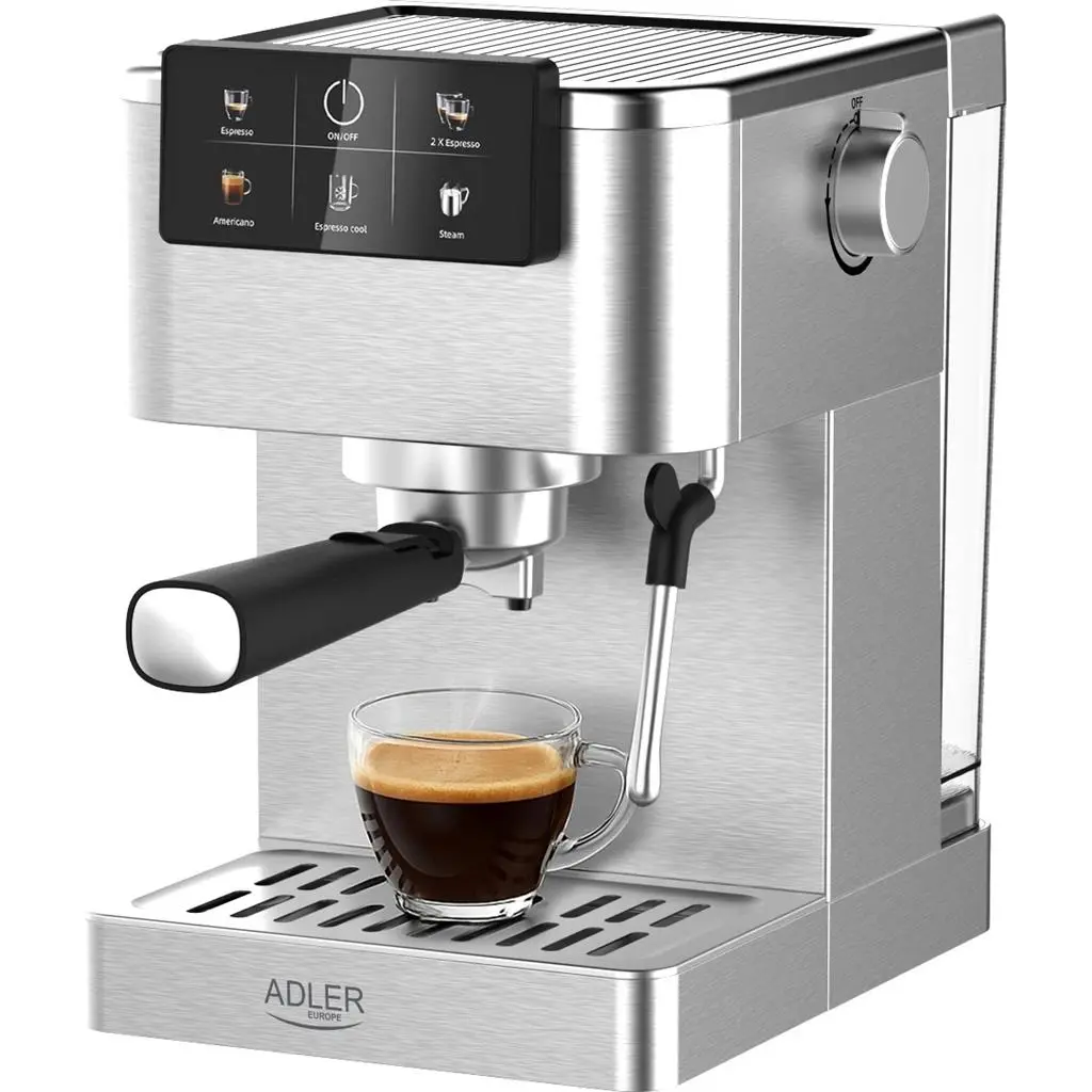 Электрокофеварка Adler AD-4390, нержавеющая сталь