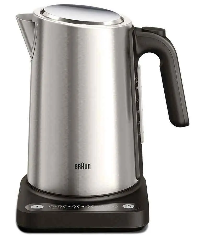 Электрочайник Braun WK 5205 BK, нержавеющая сталь на tehnoparc.md Электрочайник Braun WK 5205 BK, нержавеющая сталь