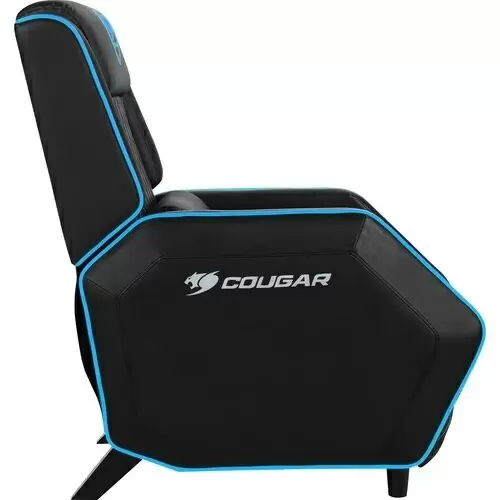 Scaun de birou Cougar Ranger PS, negru/albastru