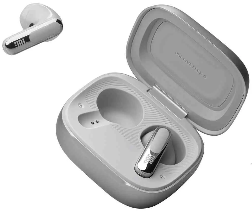 Наушники JBL LIVE Flex 3, серебристый