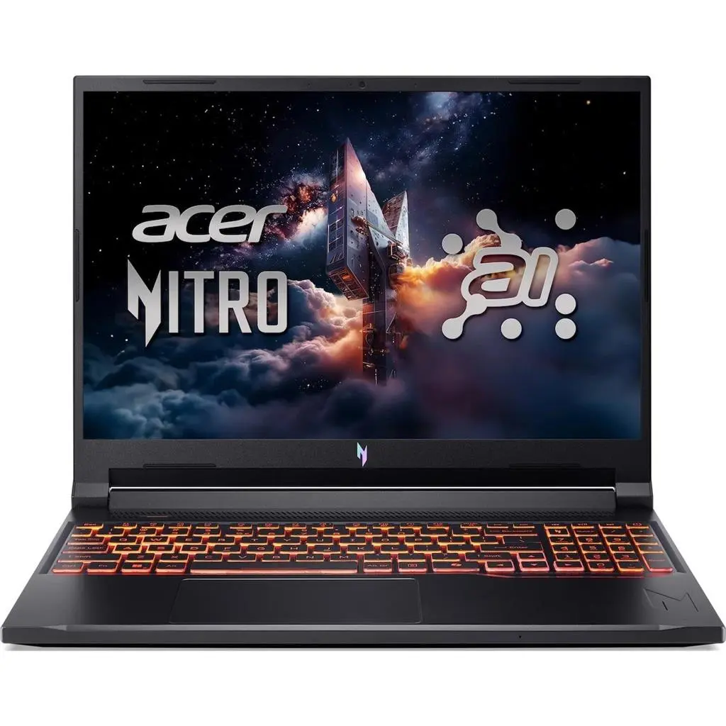 Ноутбук Acer Nitro V 16 AI ANV16-42 Black NH.U1HEU.004, черный на tehnoparc.md Ноутбук Acer Nitro V 16 AI ANV16-42 Black NH.U1HEU.004, черный
