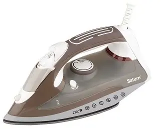 Утюг Saturn ST-CC0218, коричневый