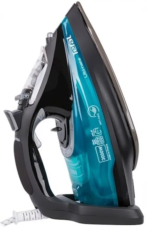 Fier de călcat Tefal FV9785E0, negru/albastru pe tehnoparc.md Fier de călcat Tefal FV9785E0, negru/albastru