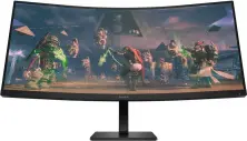 Monitor HP Omen 34c, negru