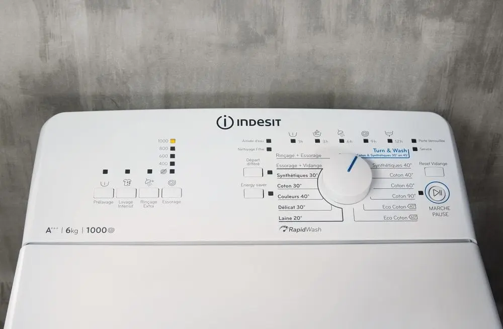 Maşină de spălat rufe Indesit BTW D51052 (EU), alb