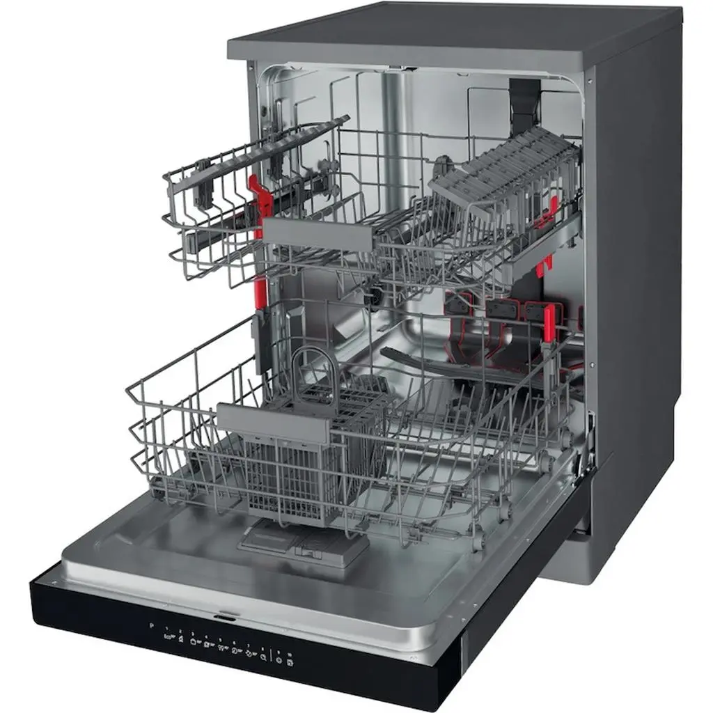 Посудомоечная машина Whirlpool WFO 3T233 P 6.5 X, нержавеющая сталь