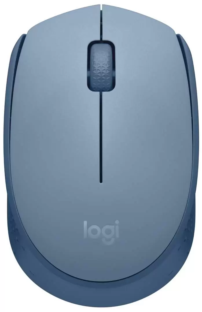 Мышка Logitech M171, синий/серый