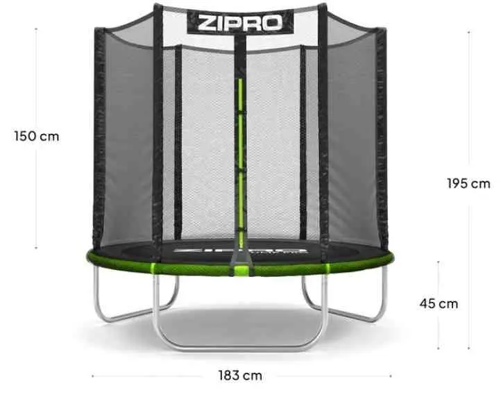 Батут Zipro Jump Pro 183cm