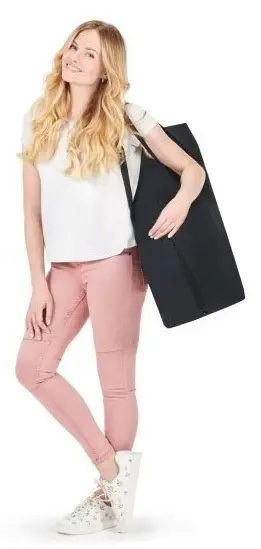 Pat pliabil KinderKraft Leody, roz