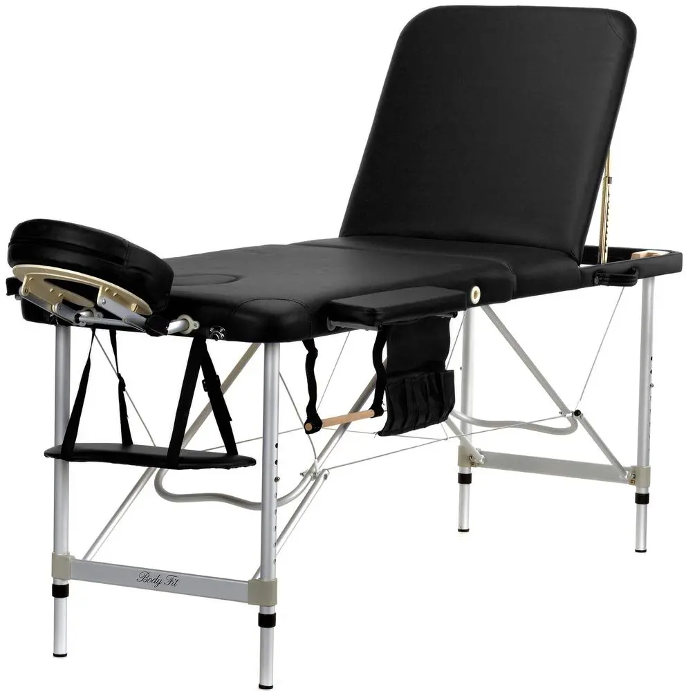 Masă de masaj BodyFit 4082, negru