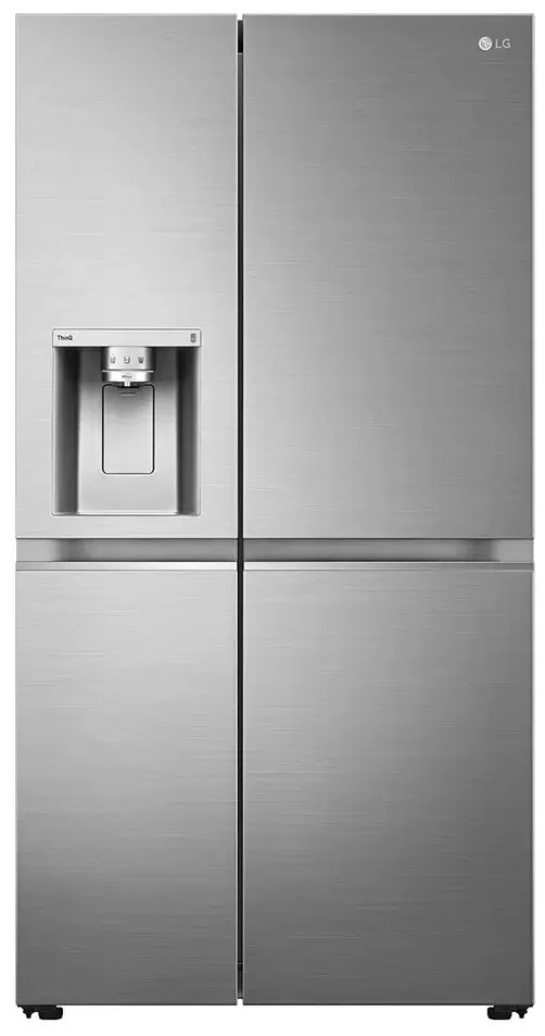 Холодильник LG GSJV90PZAE, нержавеющая сталь
