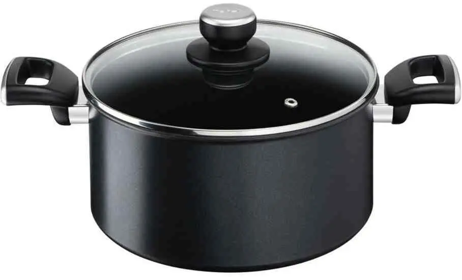 Кастрюля Tefal G2554672, черный