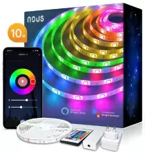 Светодиодная лента RGB Nous Smart F2 Wi-Fi, белый