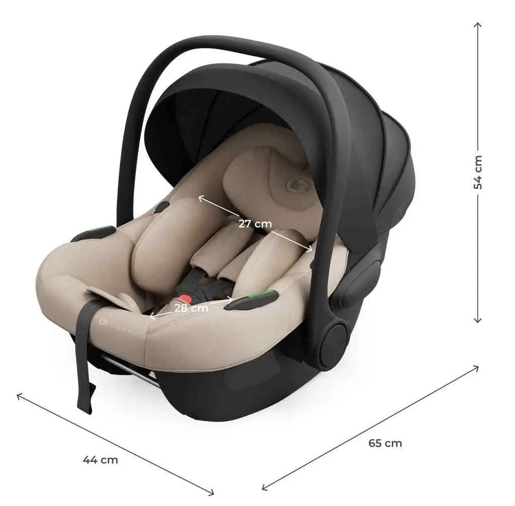 Детское автокресло KinderKraft I-Light, бежевый