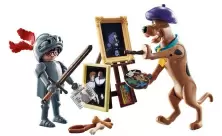 Figura eroului Playmobil Scooby-Doo! Adventure with Black Knight