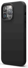 Husă de protecție Helmet Case Liquid Silicone iPhone 14 Pro Max (HMTCLIPH14PMBK), negru