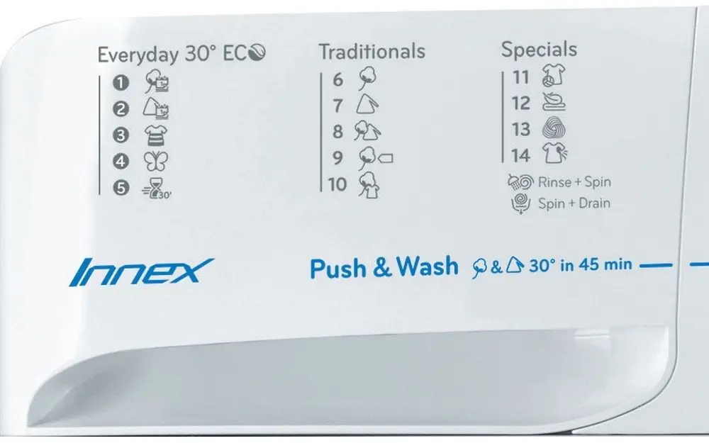Maşină de spălat rufe Indesit BWSA 71253 W, alb pe tehnoparc.md Maşină de spălat rufe Indesit BWSA 71253 W, alb