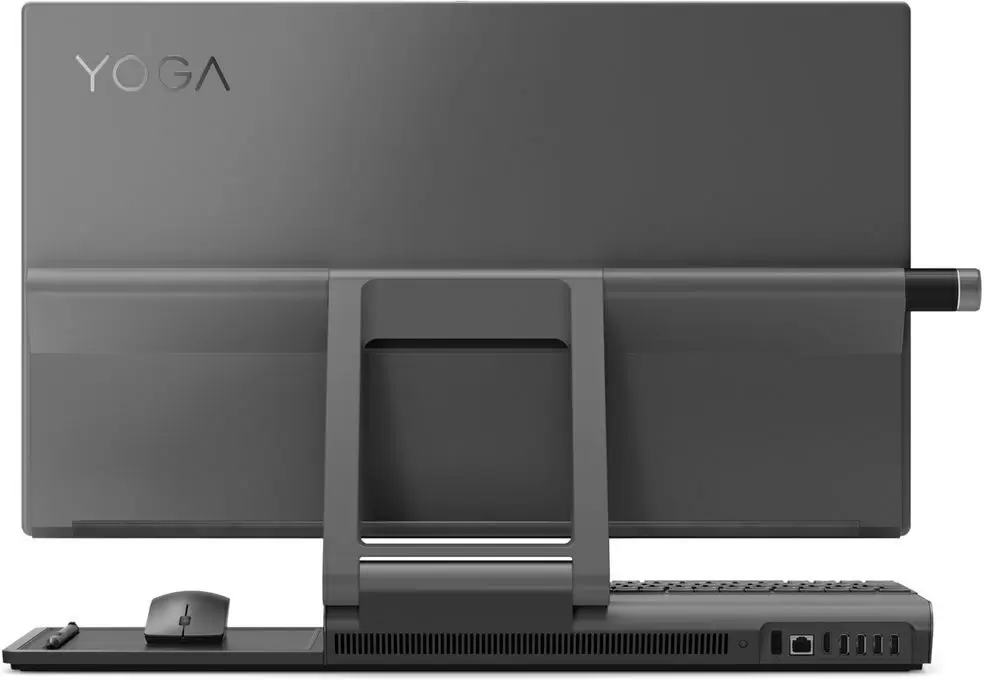 All-in-One Lenovo Yoga A940-27ICB (27"/QHD/Core i5-9400/16GB/256GB/1TB/AMD Radeon RX 560), gri