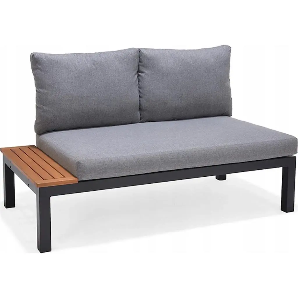 Set mobilă de grădină GardenLine WIM9841KPL, negru/lemn pe tehnoparc.md Set mobilă de grădină GardenLine WIM9841KPL, negru/lemn
