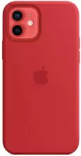 Husă de protecție Helmet Liquid Silicone iPhone 12 Mini, roșu