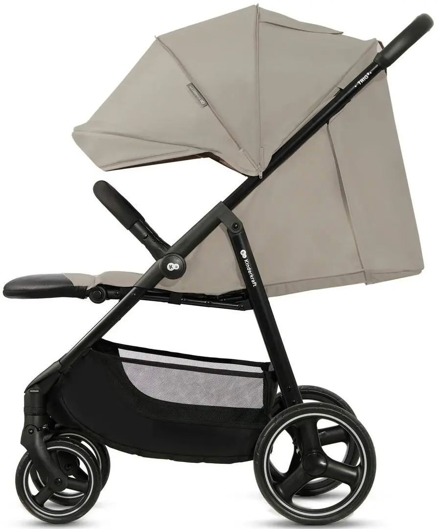 Коляска KinderKraft Stroller Trig 3, каменный бежевый