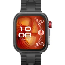 Умные часы Huawei Watch Fit 4 Pro Titanium with Fluoroelastomer Strap, черный