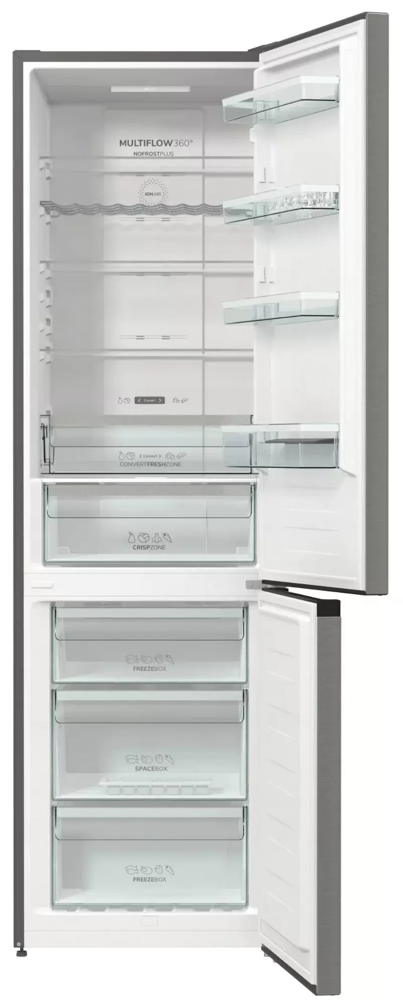 Frigider Gorenje NRK 6202 AXL4, argintiu