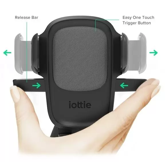 Автодержатель iOttie Easy One Touch 5 Dash/Windshield Mount, черный