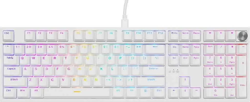 Клавиатура Genesis Thor 404 (EN), белый