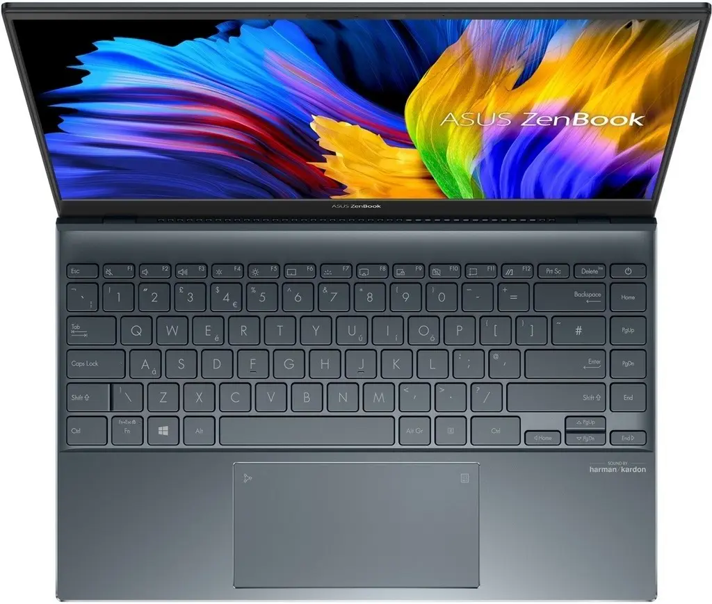 Ноутбук Asus Zenbook UM425QA (14"/FHD/Ryzen 5 5600H/16GB/512GB/AMD Radeon), серый на tehnoparc.md Ноутбук Asus Zenbook UM425QA (14"/FHD/Ryzen 5 5600H/16GB/512GB/AMD Radeon), серый