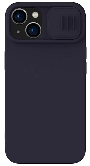 Husă de protecție Nillkin Apple iPhone 14 CamShield Silky Silicone Case, violet