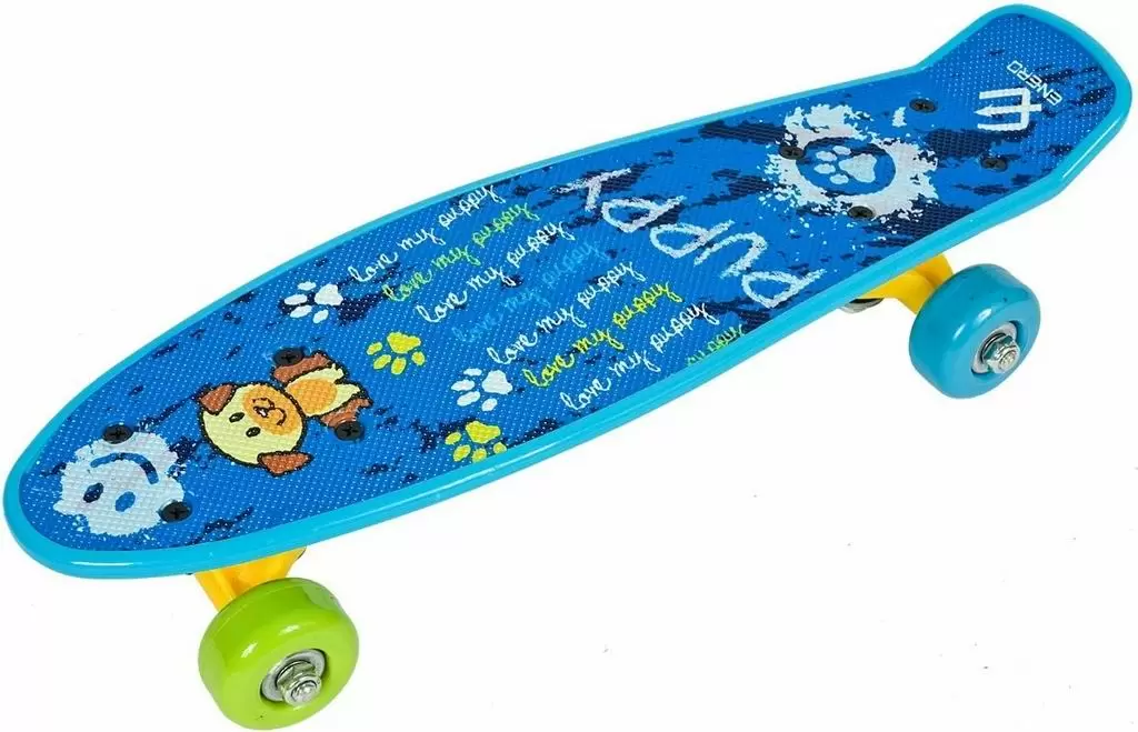 Скейтборд Enero Mini Puppy 1012773, синий