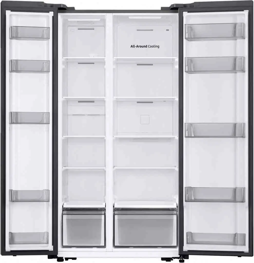 Холодильник Samsung RS57DG400EM9EO, нержавеющая сталь
