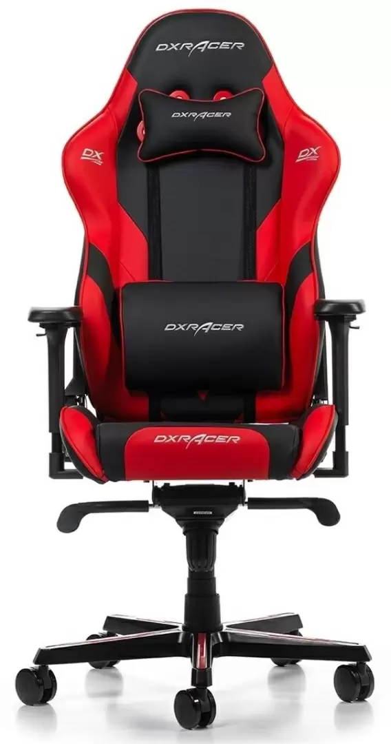 Геймерское кресло DXRacer Gladiator, красный/черный