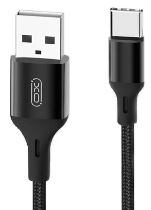 USB Кабель XO Lightning Braided NB143, черный