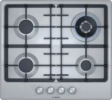 Plită incorporabilă cu gaz Bosch PGH6B5O93R, inox