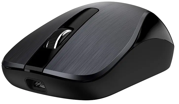 Mouse Genius ECO-8015, negru/gri
