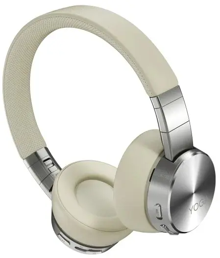 Наушники Lenovo Yoga Active Noise Cancellation, бежевый на tehnoparc.md Наушники Lenovo Yoga Active Noise Cancellation, бежевый