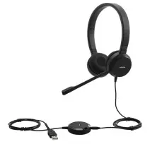 Căşti Lenovo Wired VoIP, negru pe tehnoparc.md Căşti Lenovo Wired VoIP, negru
