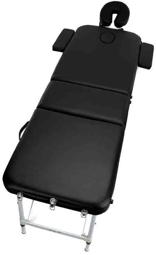 Masă de masaj BodyFit 4082, negru